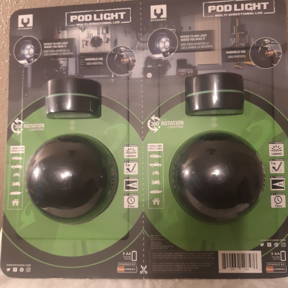 Mychanic pod lights. Twin pack